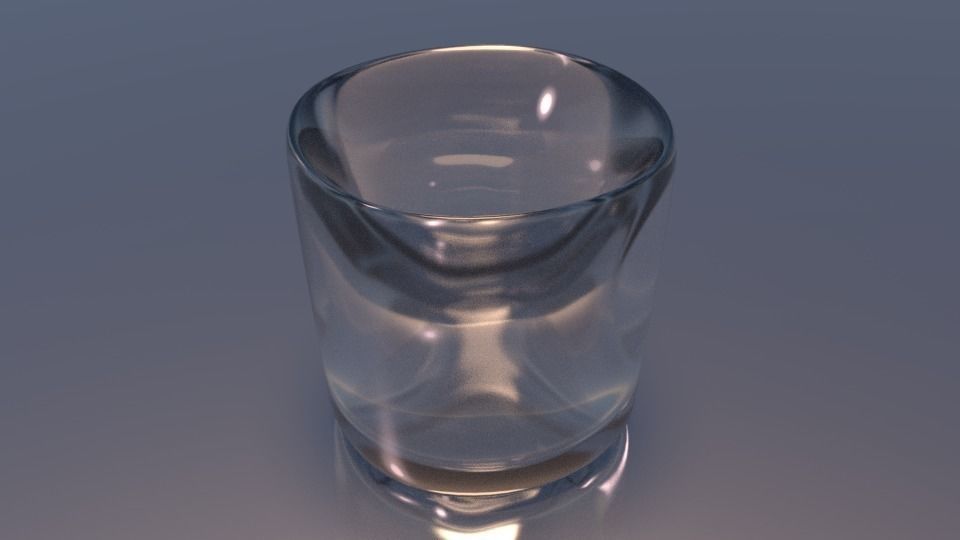Shot Glass Free 3D model_0
