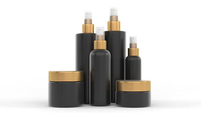 Plastic Bottles 3D model