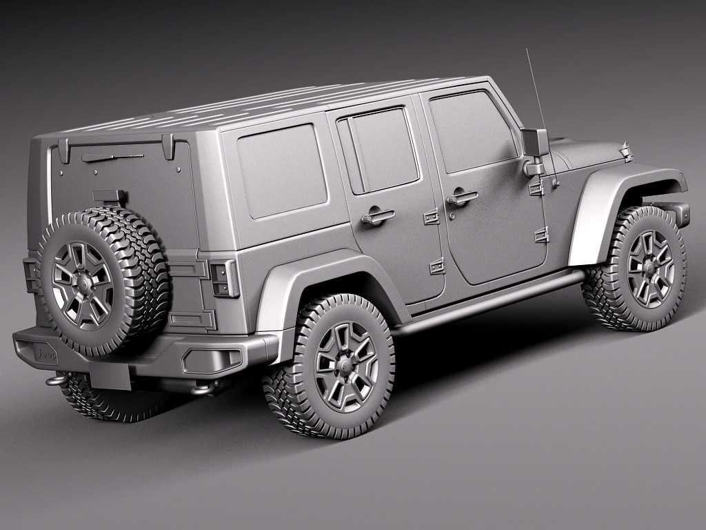 Jeep wrangler 3d