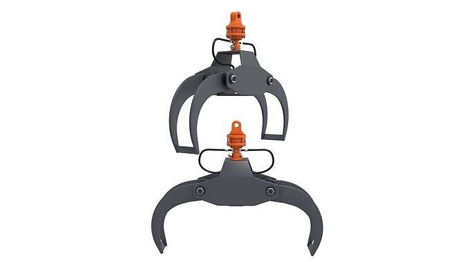 forest crane  3D model