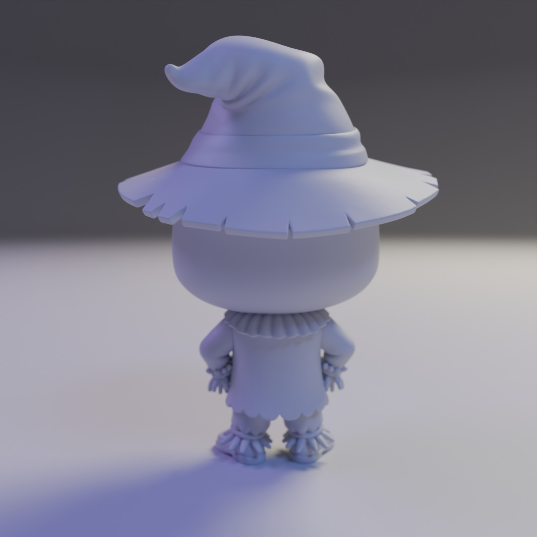 Chibi Scarecrow 3D print model_5