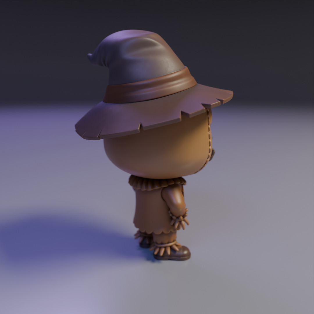 Chibi Scarecrow 3D print model_14