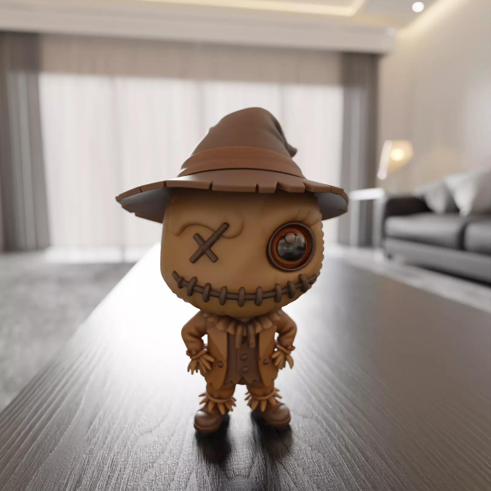 Chibi Scarecrow 3D print model_0