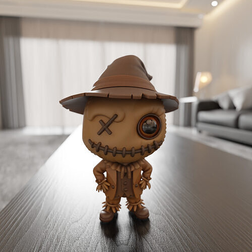 Chibi Scarecrow 3D print model