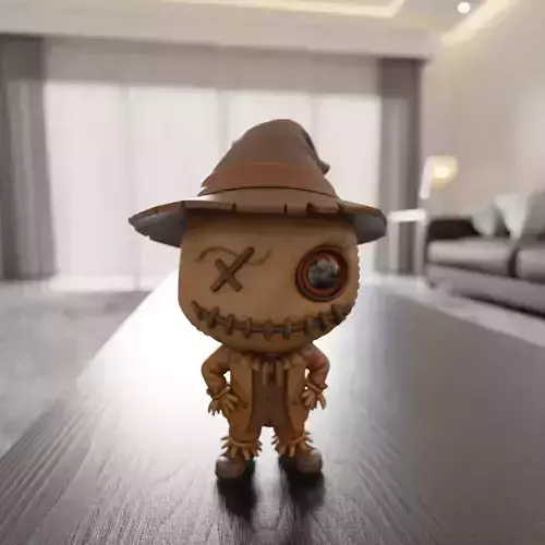 Chibi Scarecrow 3D print model Chibi Scarecrow 3D print model
