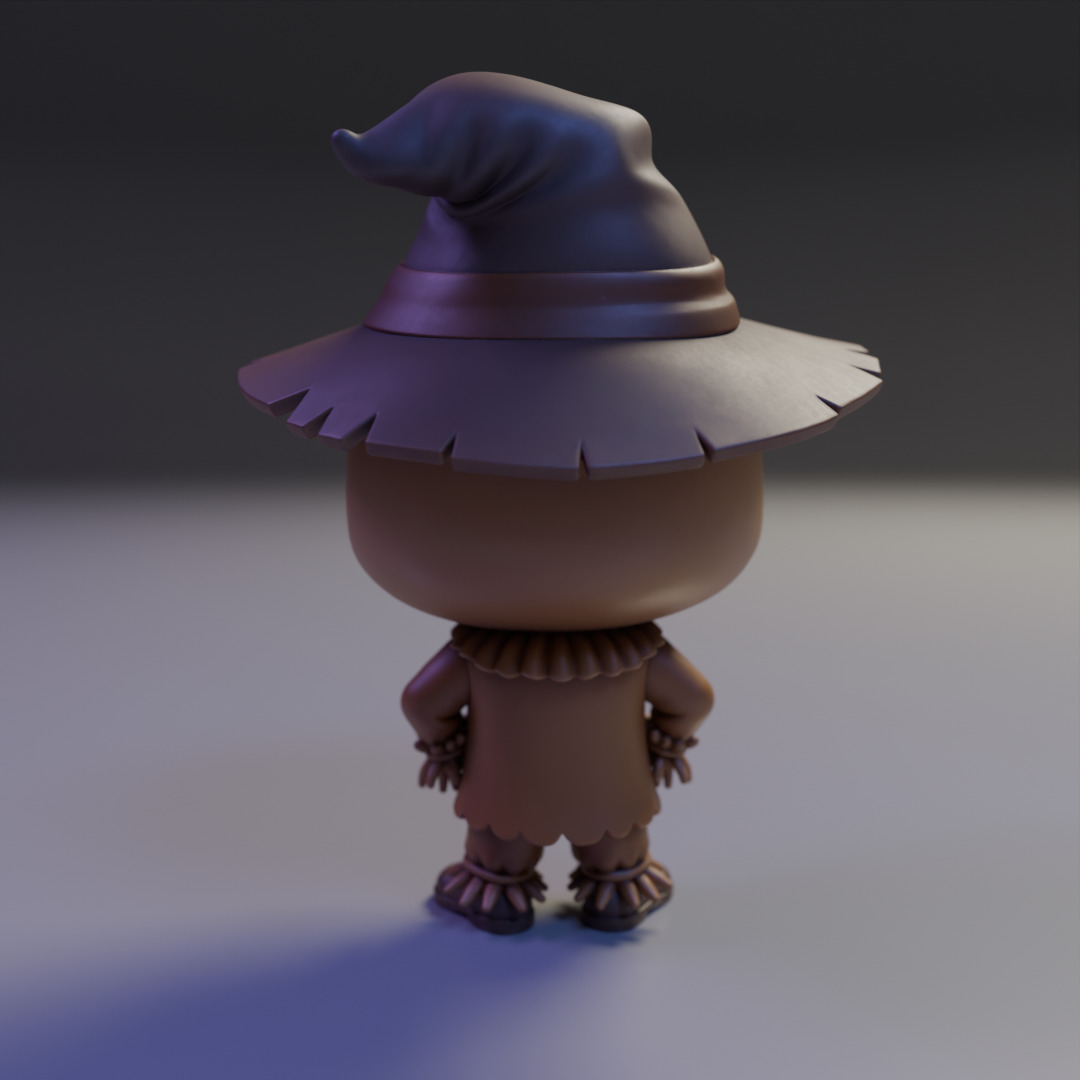 Chibi Scarecrow 3D print model_6