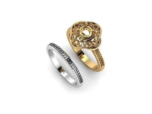 Wedding  Ring Free Ready To Print Free 3D print model