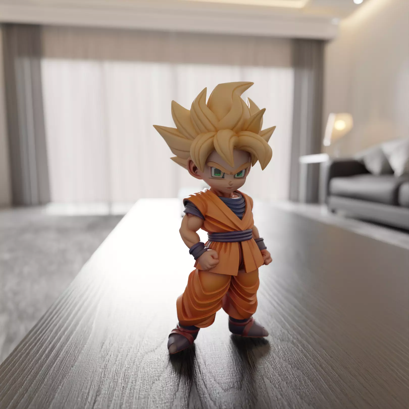 Son Goten 3D print model_0