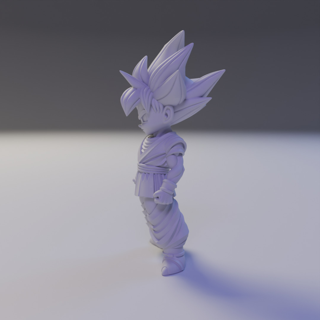Son Goten 3D print model_4