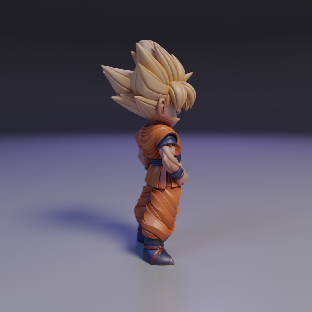 Son Goten 3D print model_1