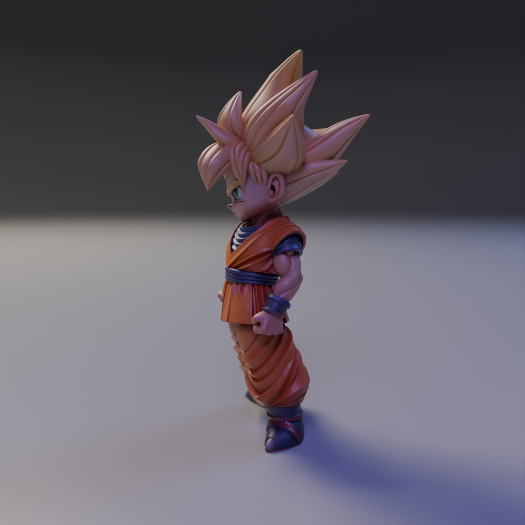 Son Goten 3D print model_3