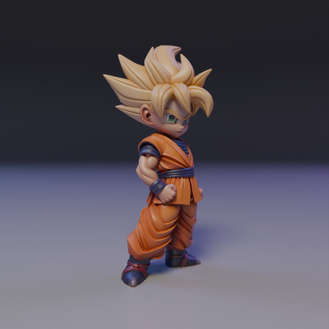 Son Goten 3D print model_7