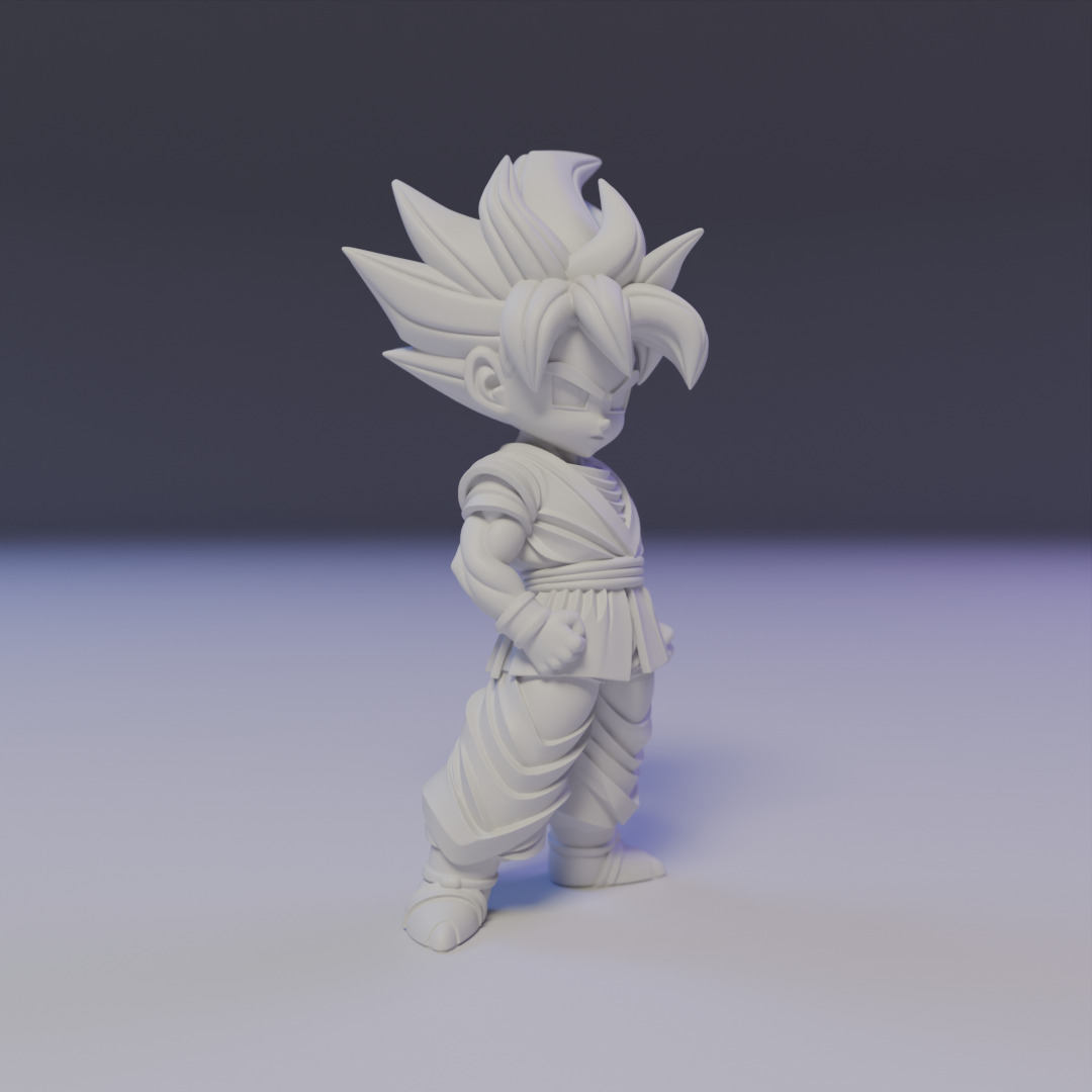 Son Goten 3D print model_8