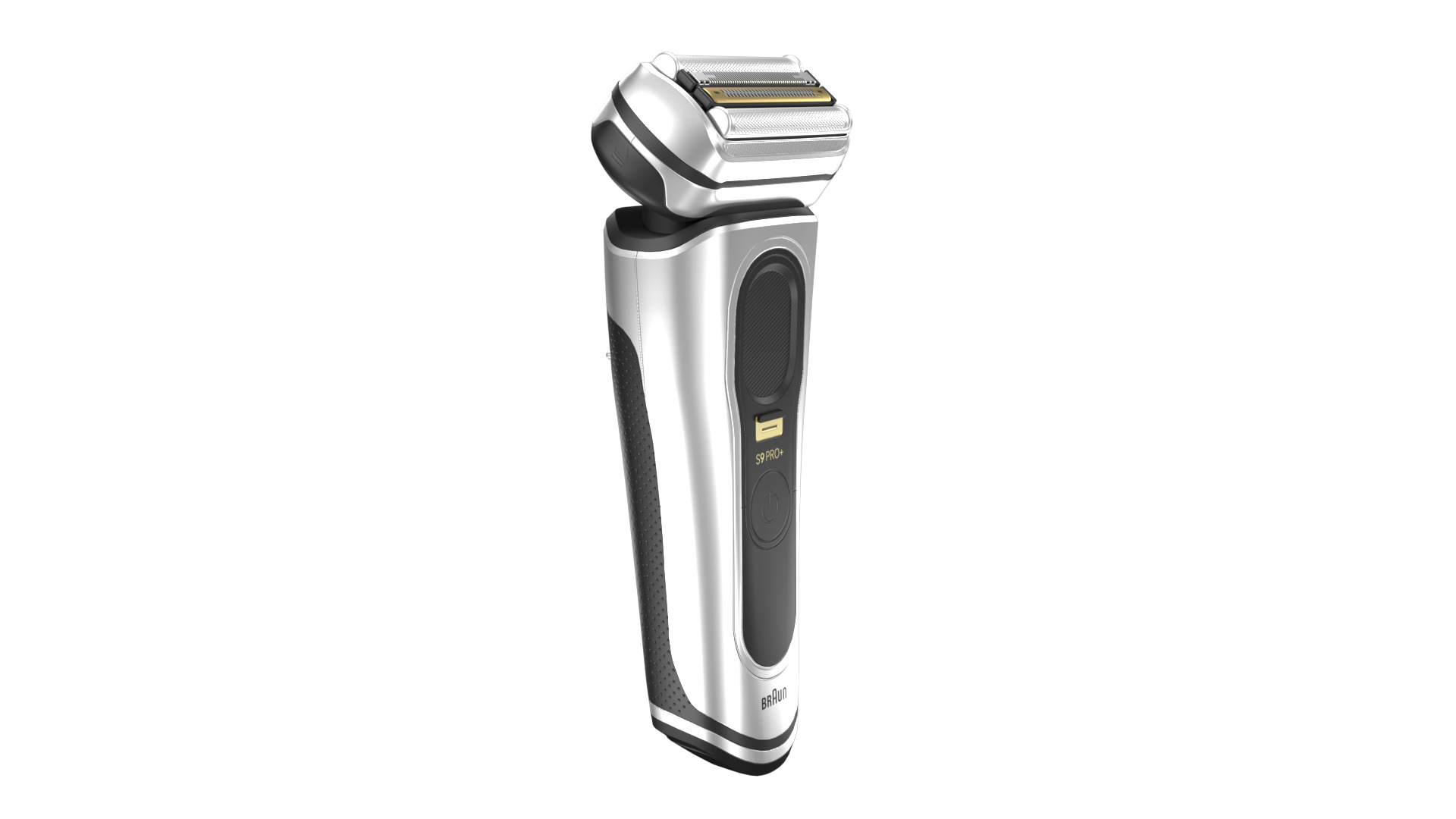 Electric Shaver Mud Silver 3D model_8