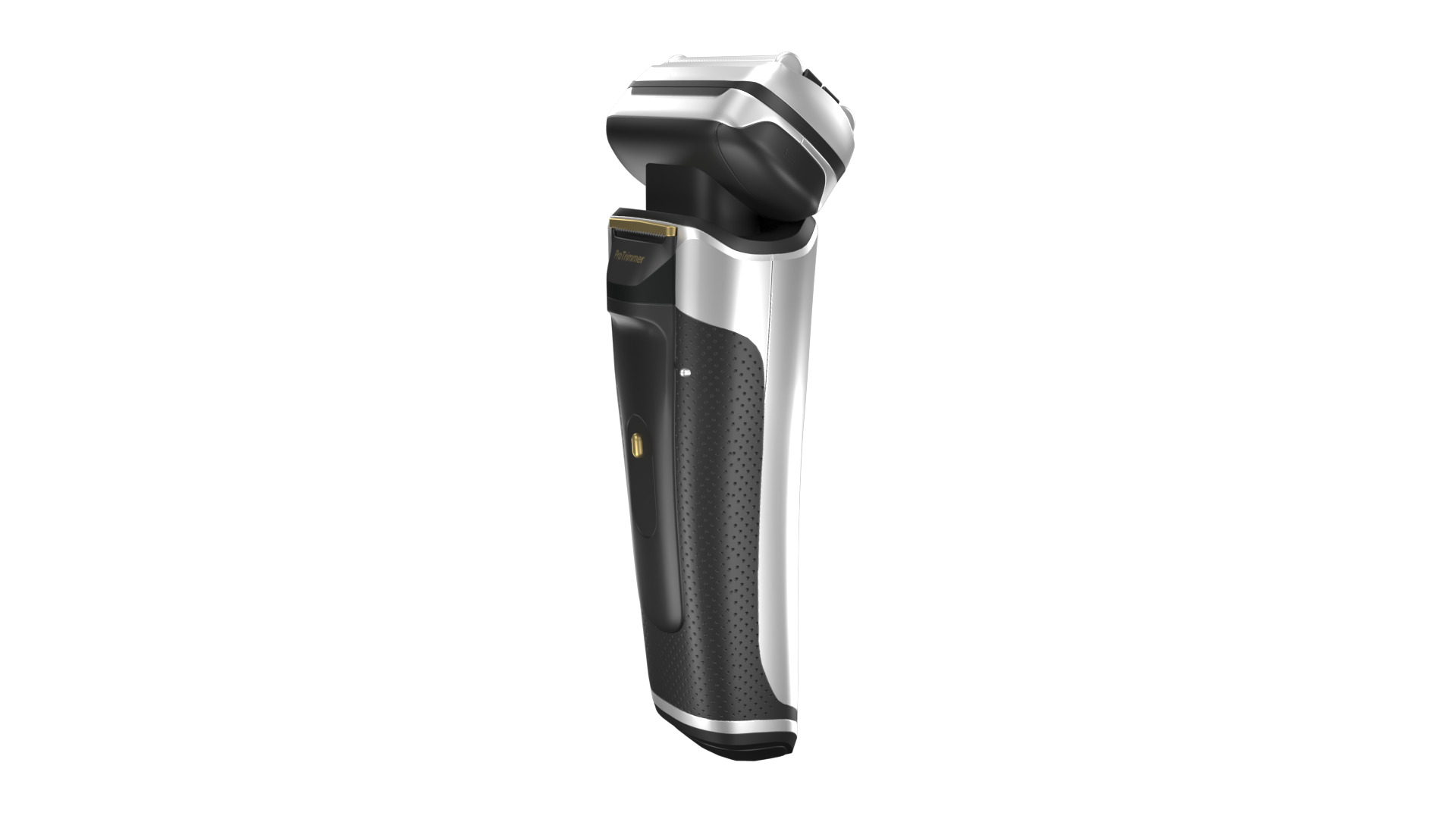 Electric Shaver Mud Silver 3D model_5