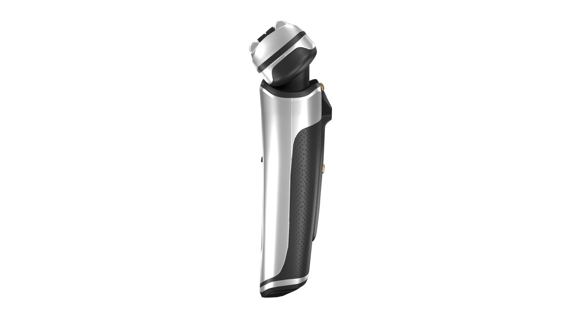 Electric Shaver Mud Silver 3D model_16