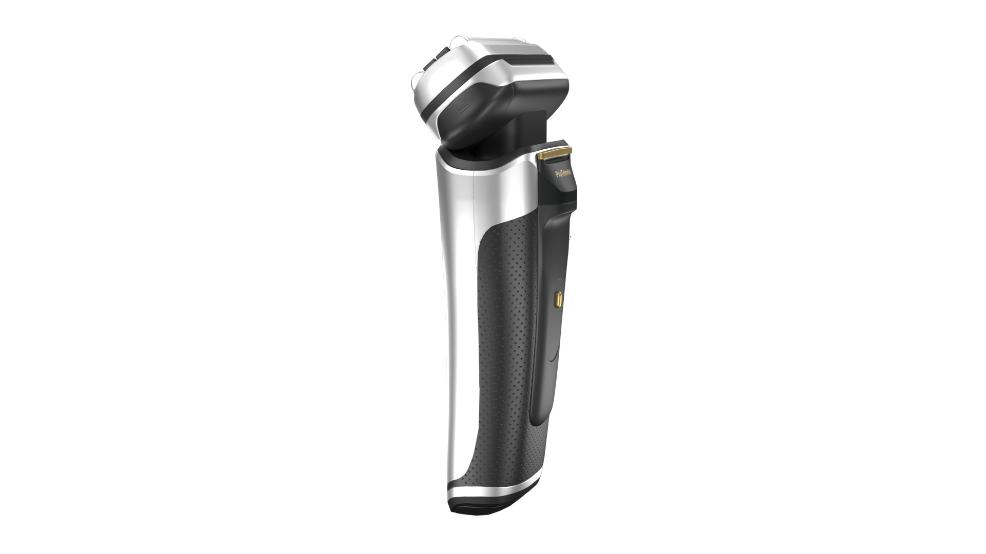 Electric Shaver Mud Silver 3D model_17