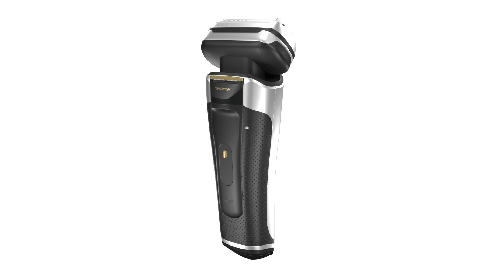 Electric Shaver Mud Silver 3D model_4