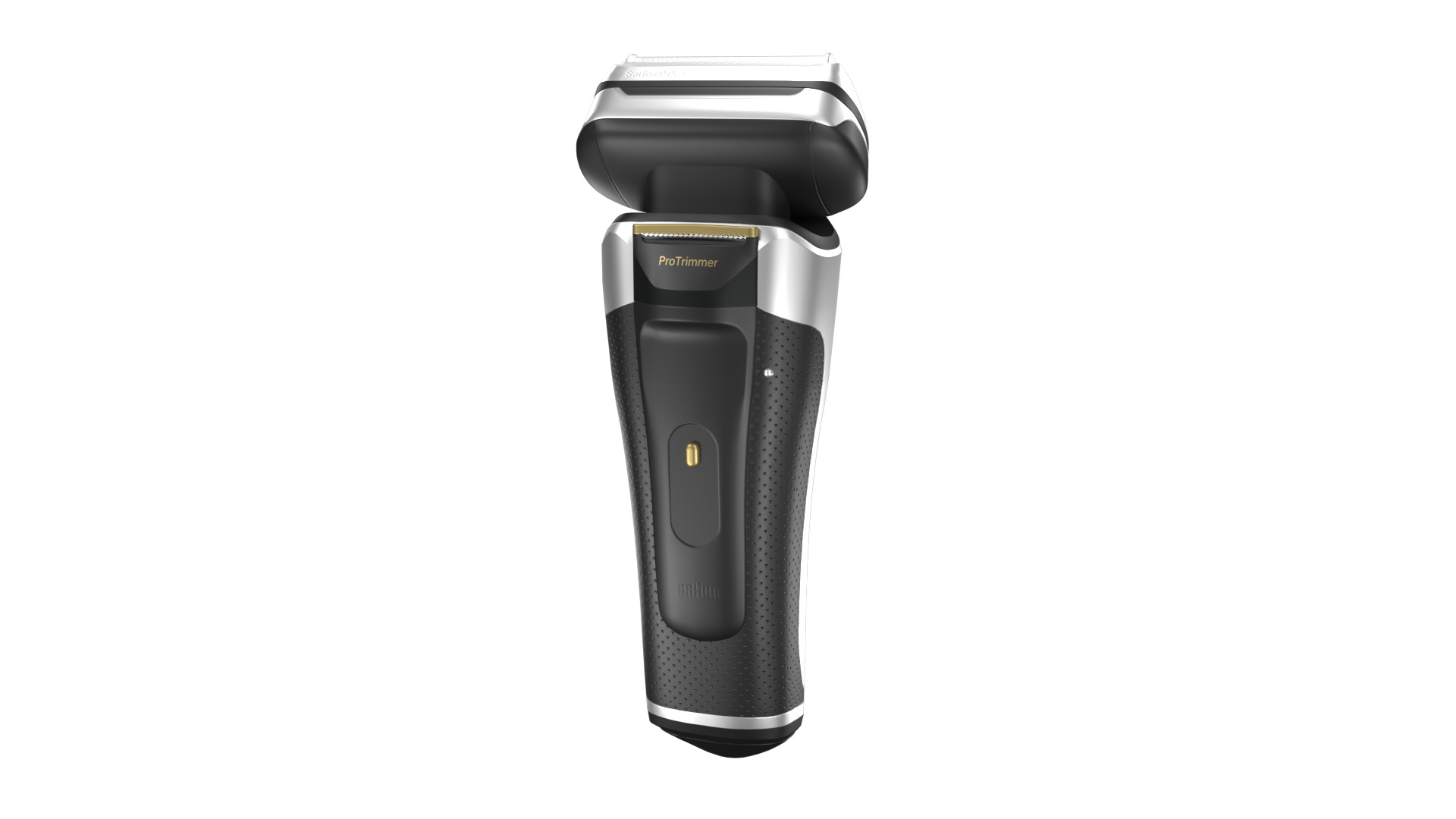 Electric Shaver Mud Silver 3D model_3