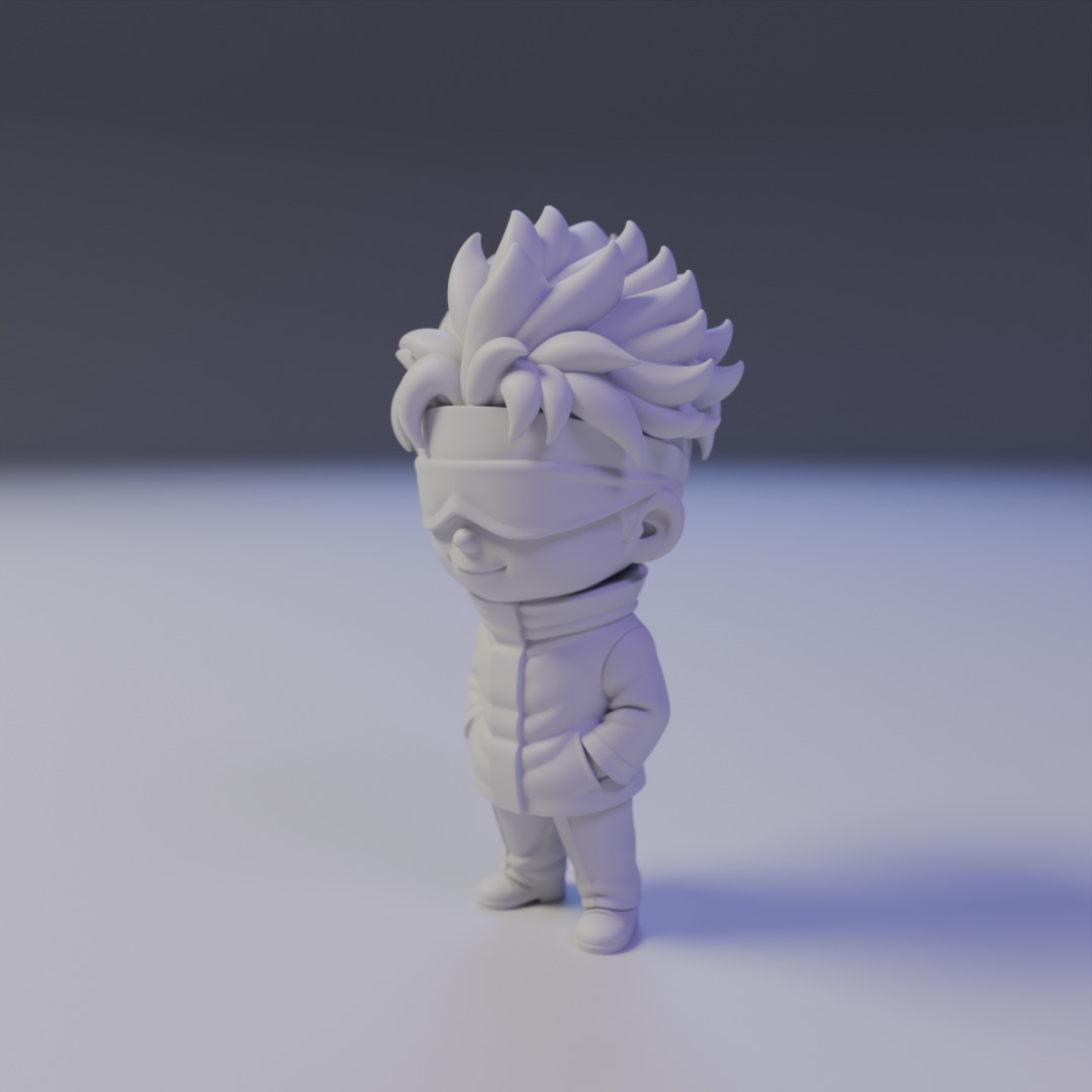 satoru gojo 3D print model_10