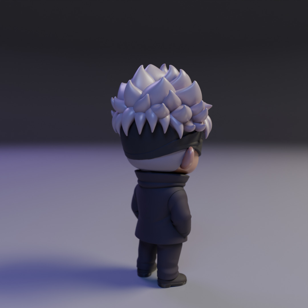 satoru gojo 3D print model_13