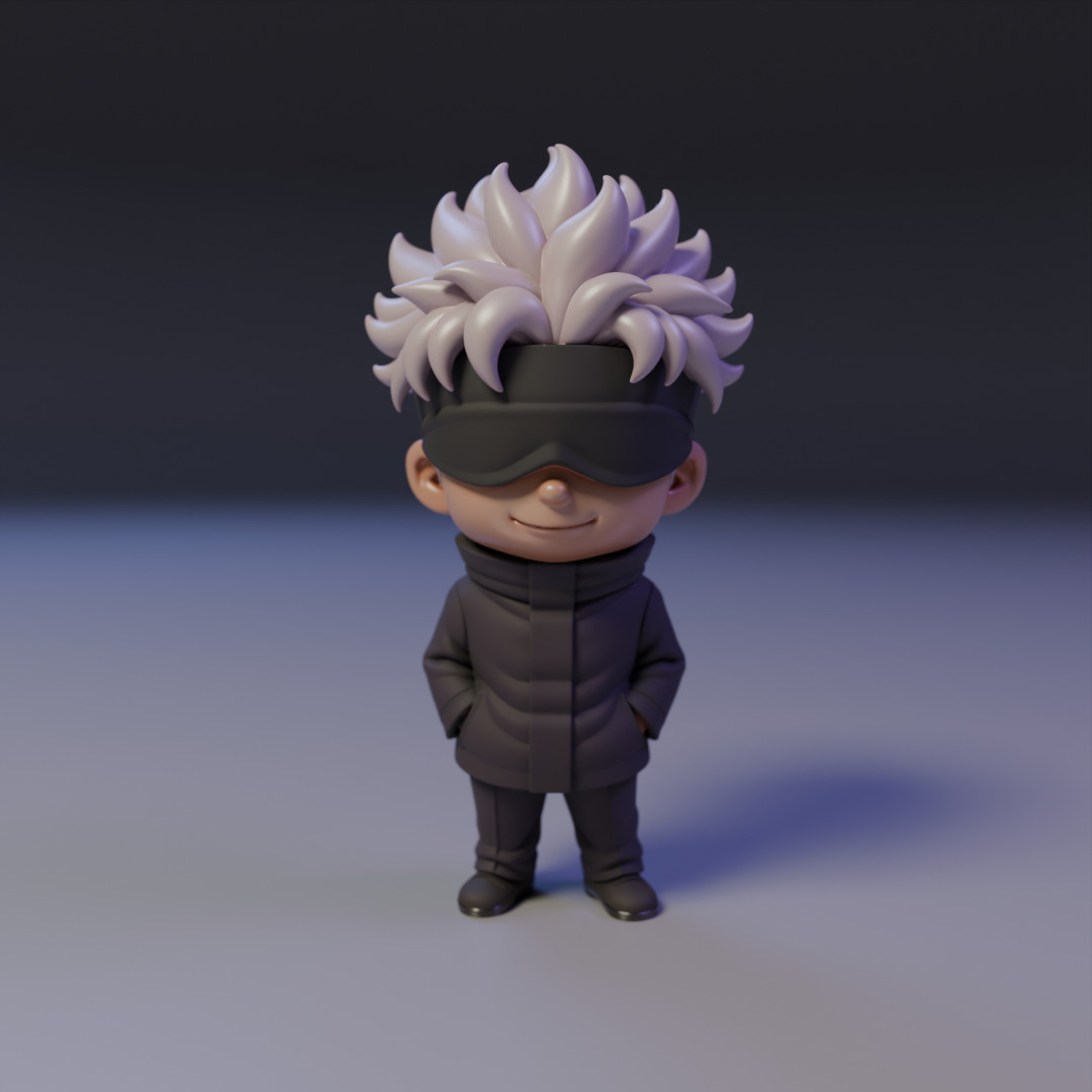 satoru gojo 3D print model_15