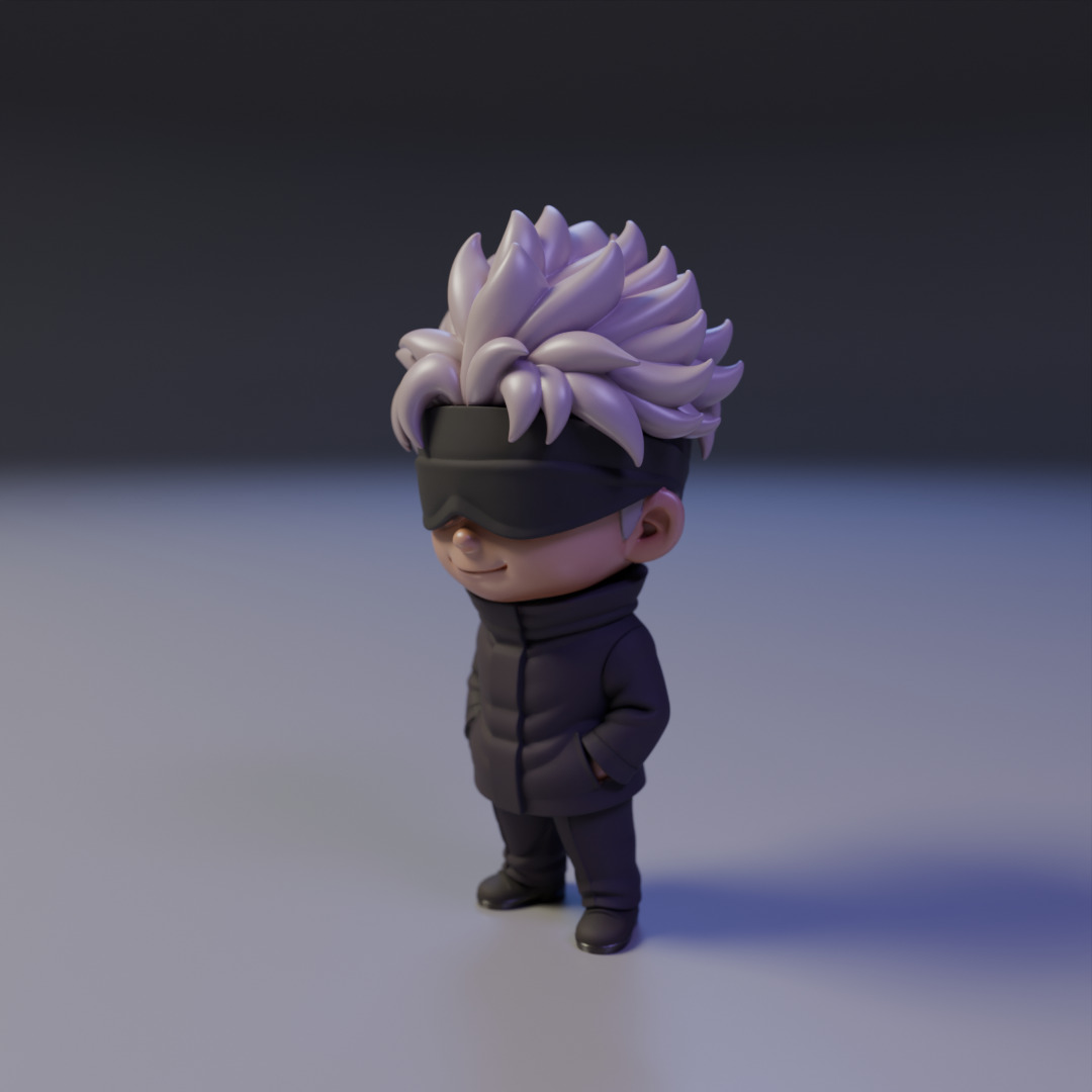 satoru gojo 3D print model_9