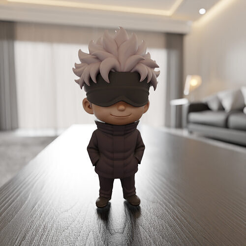 satoru gojo 3D print model