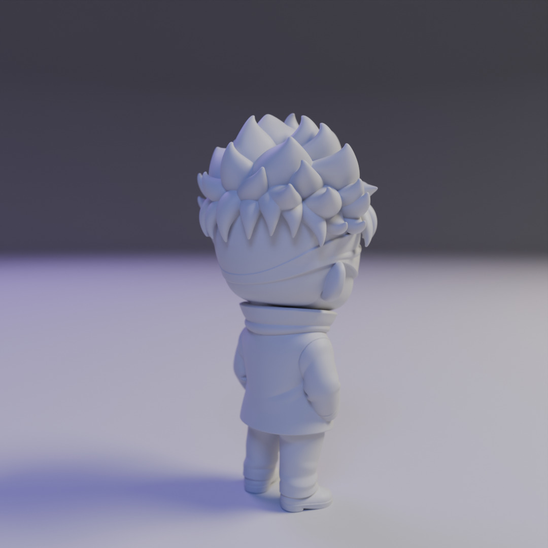 satoru gojo 3D print model_14