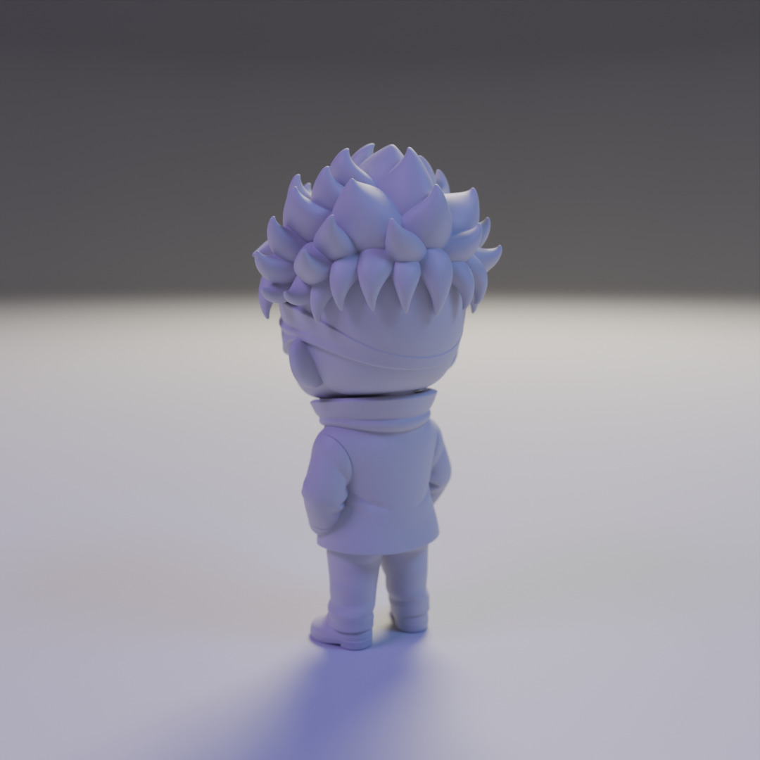 satoru gojo 3D print model_12