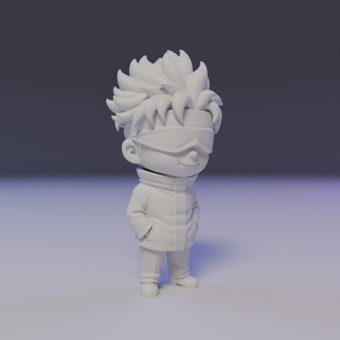 satoru gojo 3D print model_8
