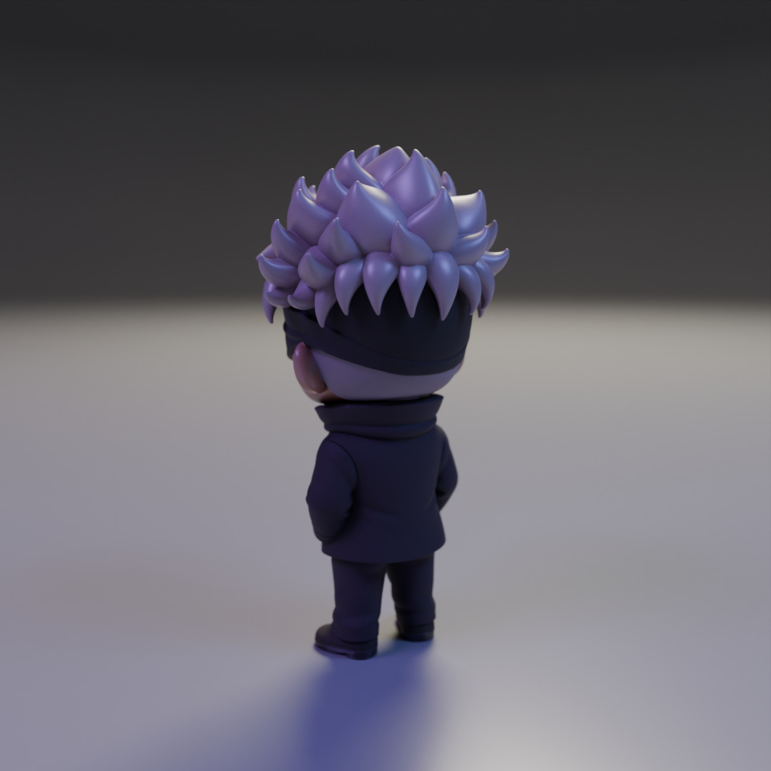 satoru gojo 3D print model_11