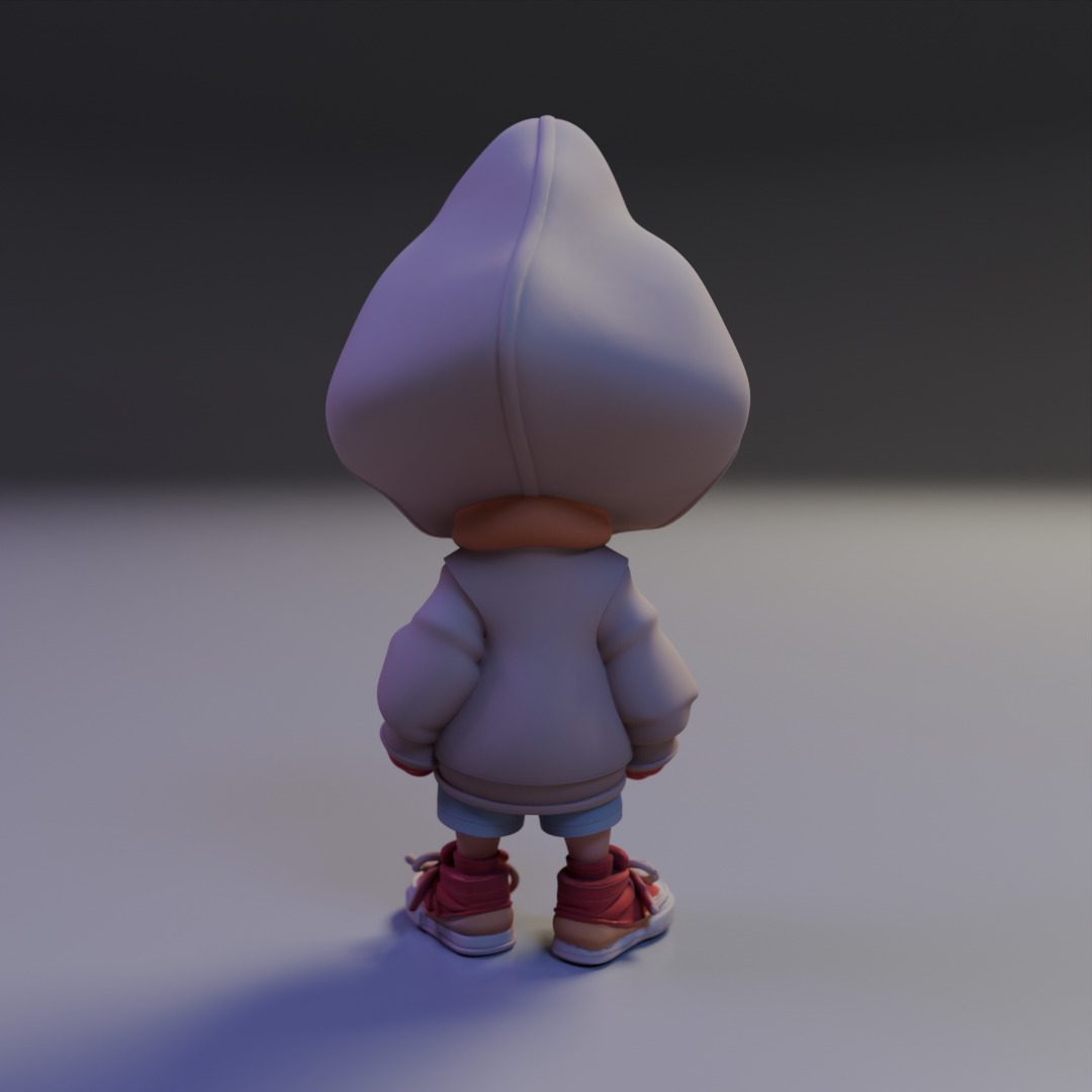 Chibi Spider man 3D print model_5