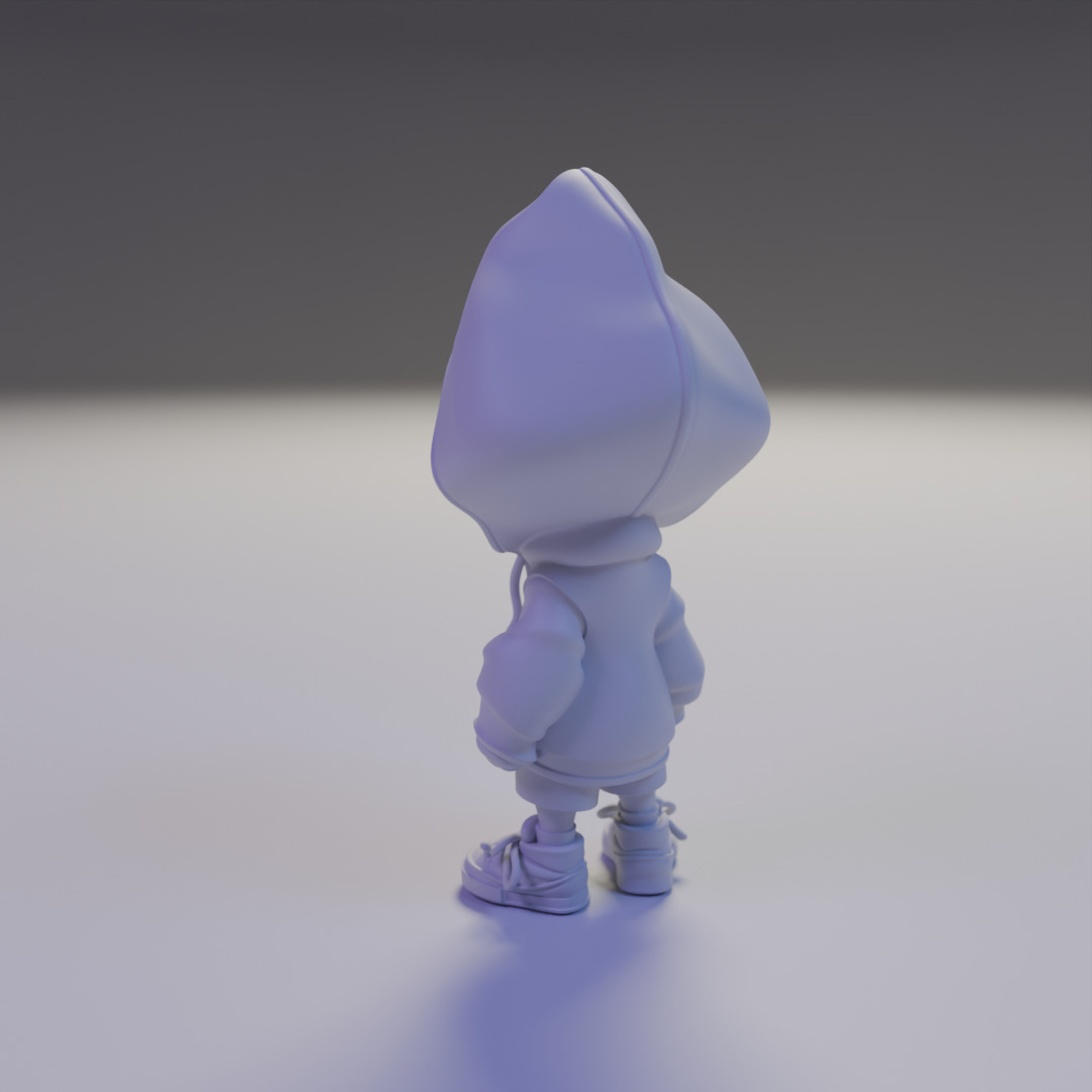 Chibi Spider man 3D print model_12