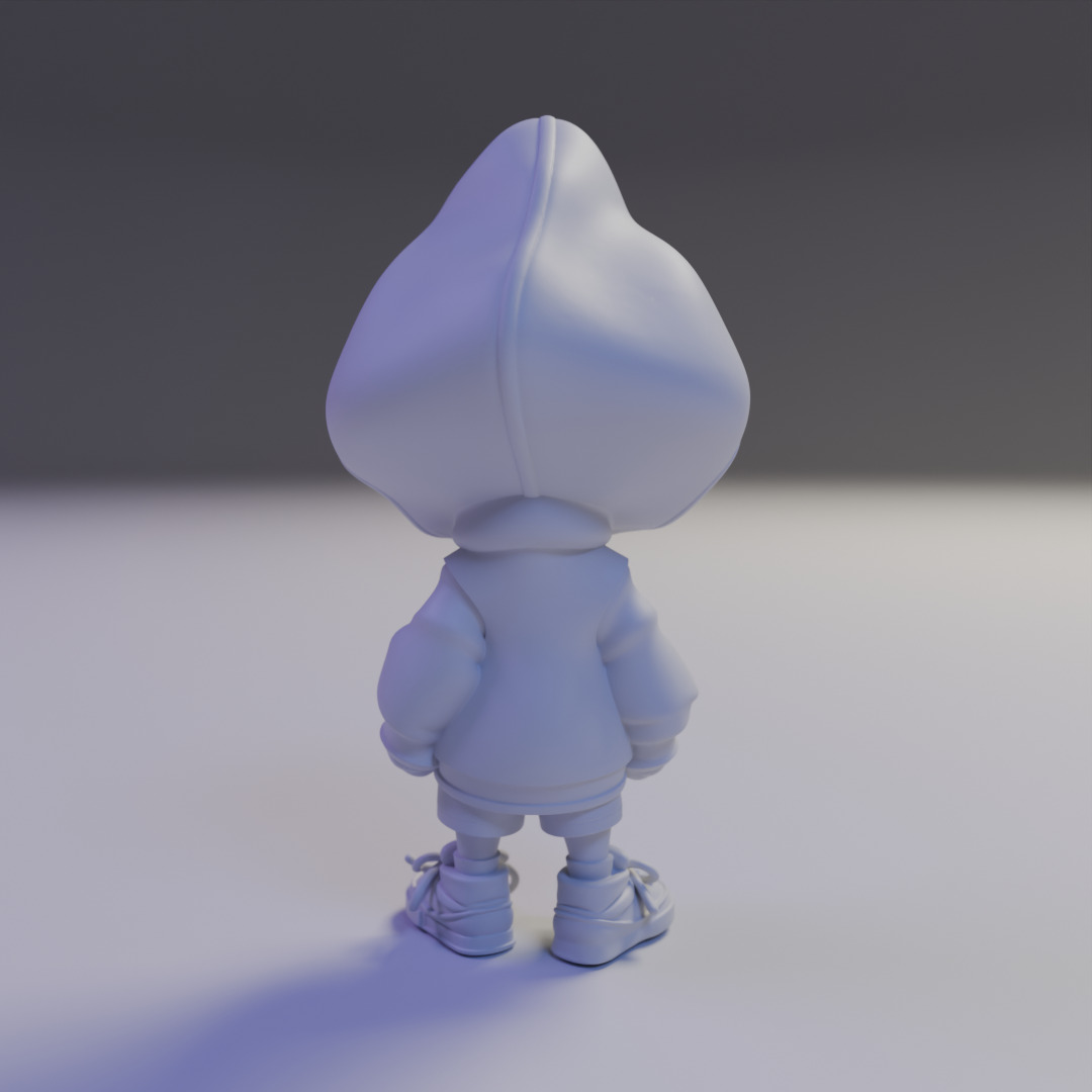 Chibi Spider man 3D print model_6