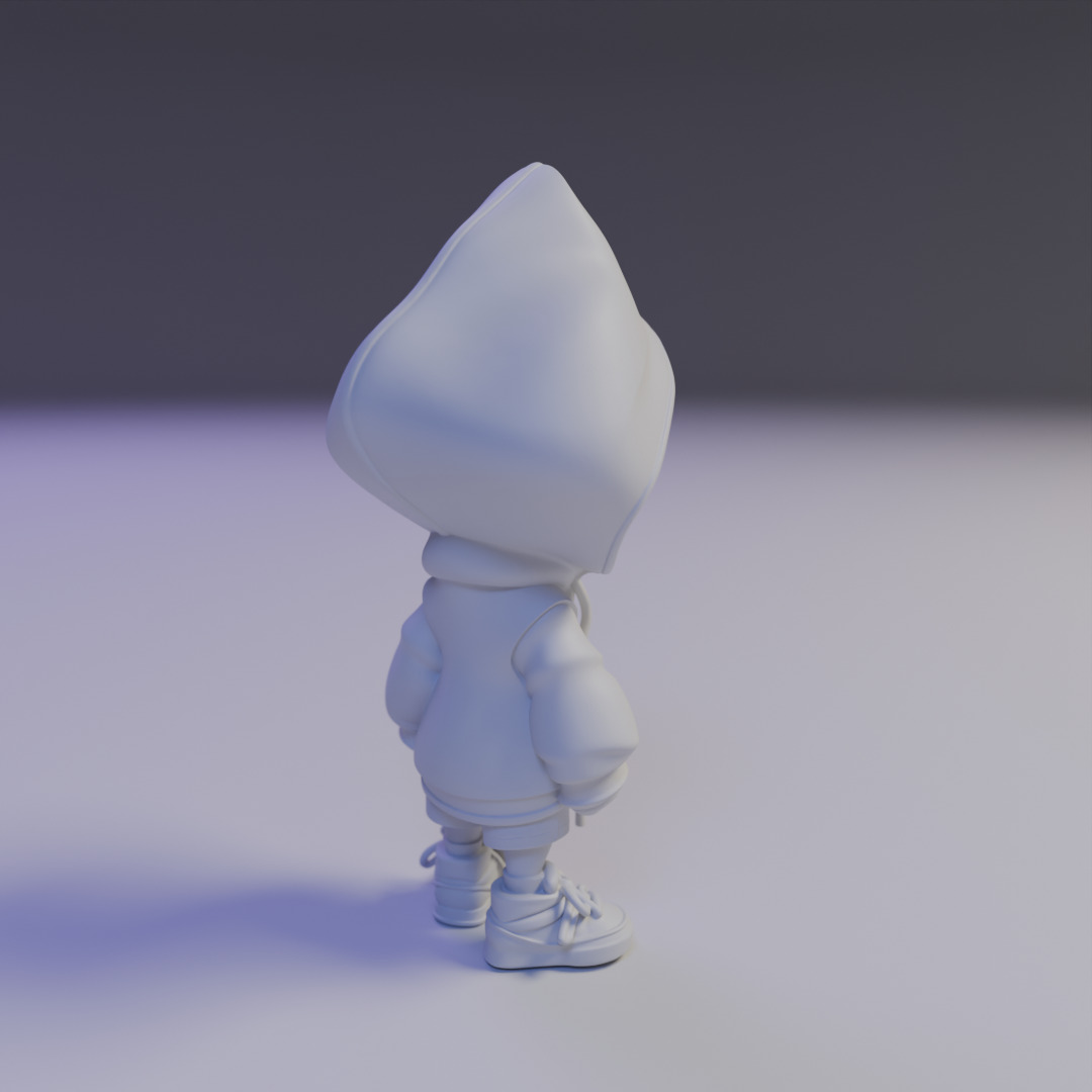 Chibi Spider man 3D print model_14