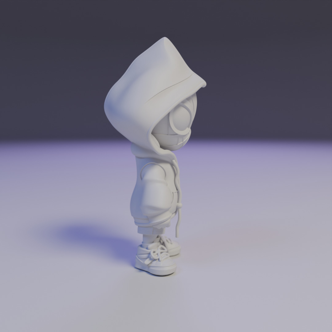 Chibi Spider man 3D print model_2
