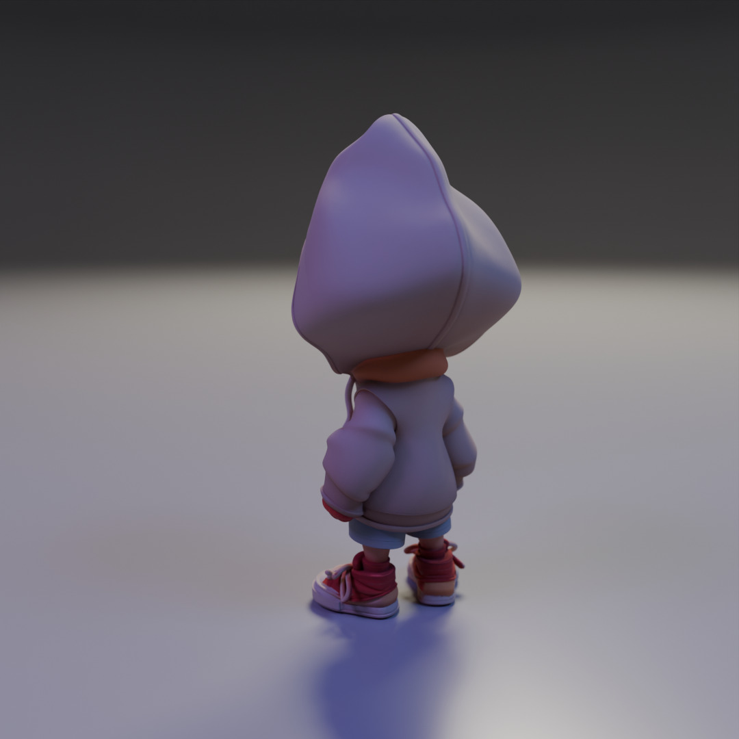 Chibi Spider man 3D print model_11