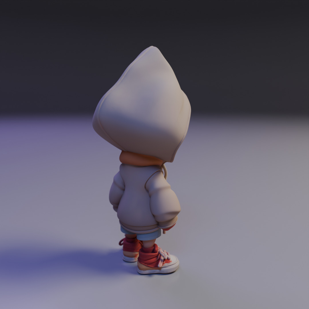 Chibi Spider man 3D print model_13