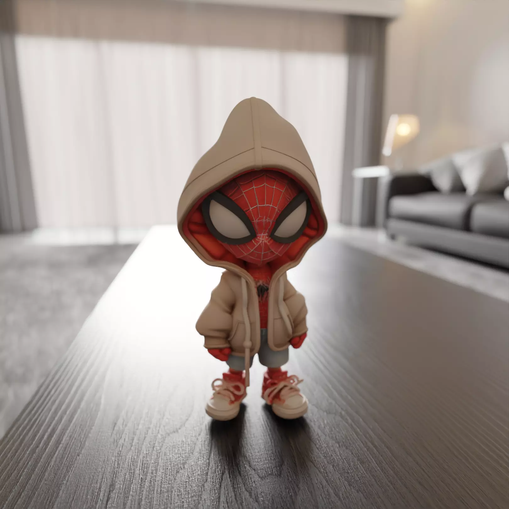 Chibi Spider man 3D print model_0