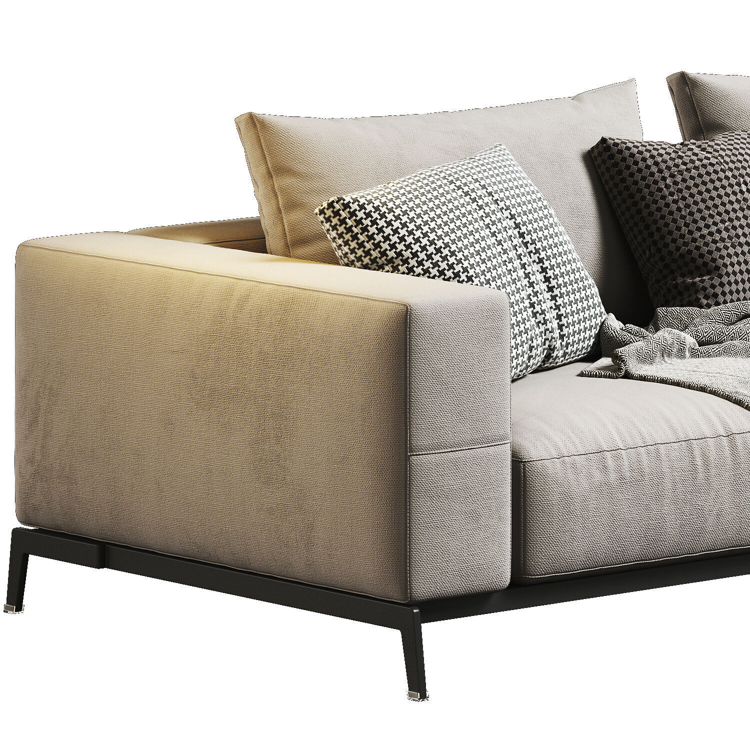 Ettore Sofa 2 Seats 02 3D model_4