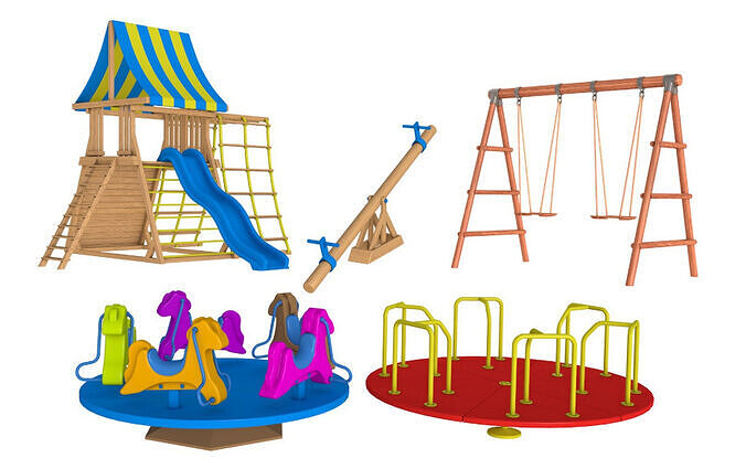 Playground Collection 3D model