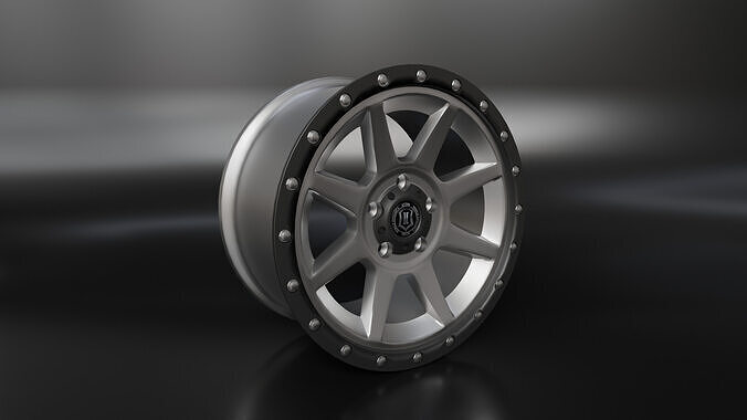 Icon Alloys Rebound - Concave Tactical Off-Road Wheel 3D Model Low-poly 3D model