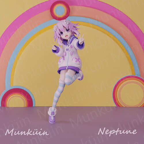 Neptune Hyperdimension 3D print model
