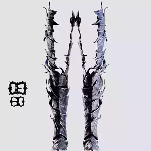 HEOLSTOR COSPLAY LEG Armor STL Model Print Fan Art