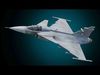 Saab Jas Gripen Fighter Jet 3D model_1