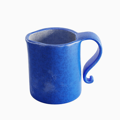 Stylized Coffee Cup 01 3D model