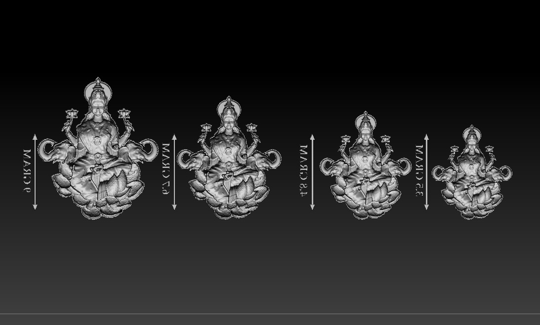 Laxmi Mata 3D print model 3D print model_6