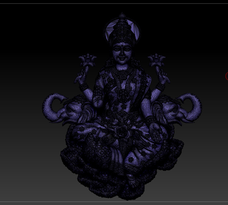 Laxmi Mata 3D print model 3D print model_26
