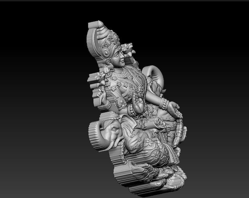 Laxmi Mata 3D print model 3D print model_19